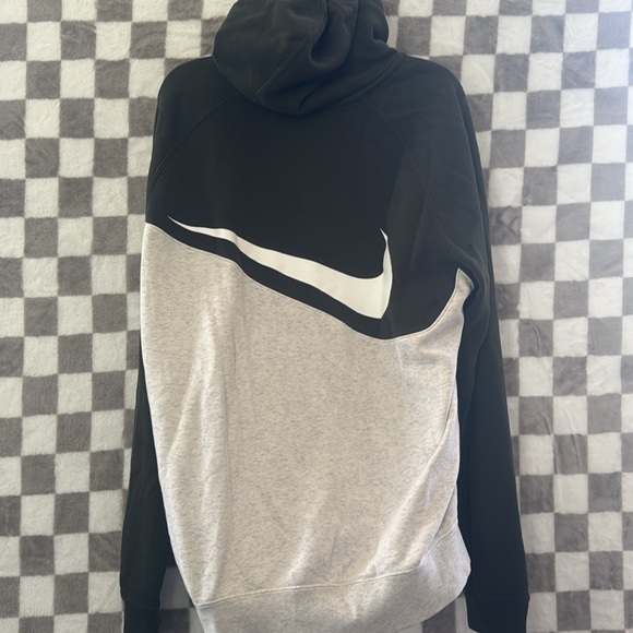 Nike Swoosh Full Zip Fleece Hoodie with pockets size L/Large - Picture 9 of 13
